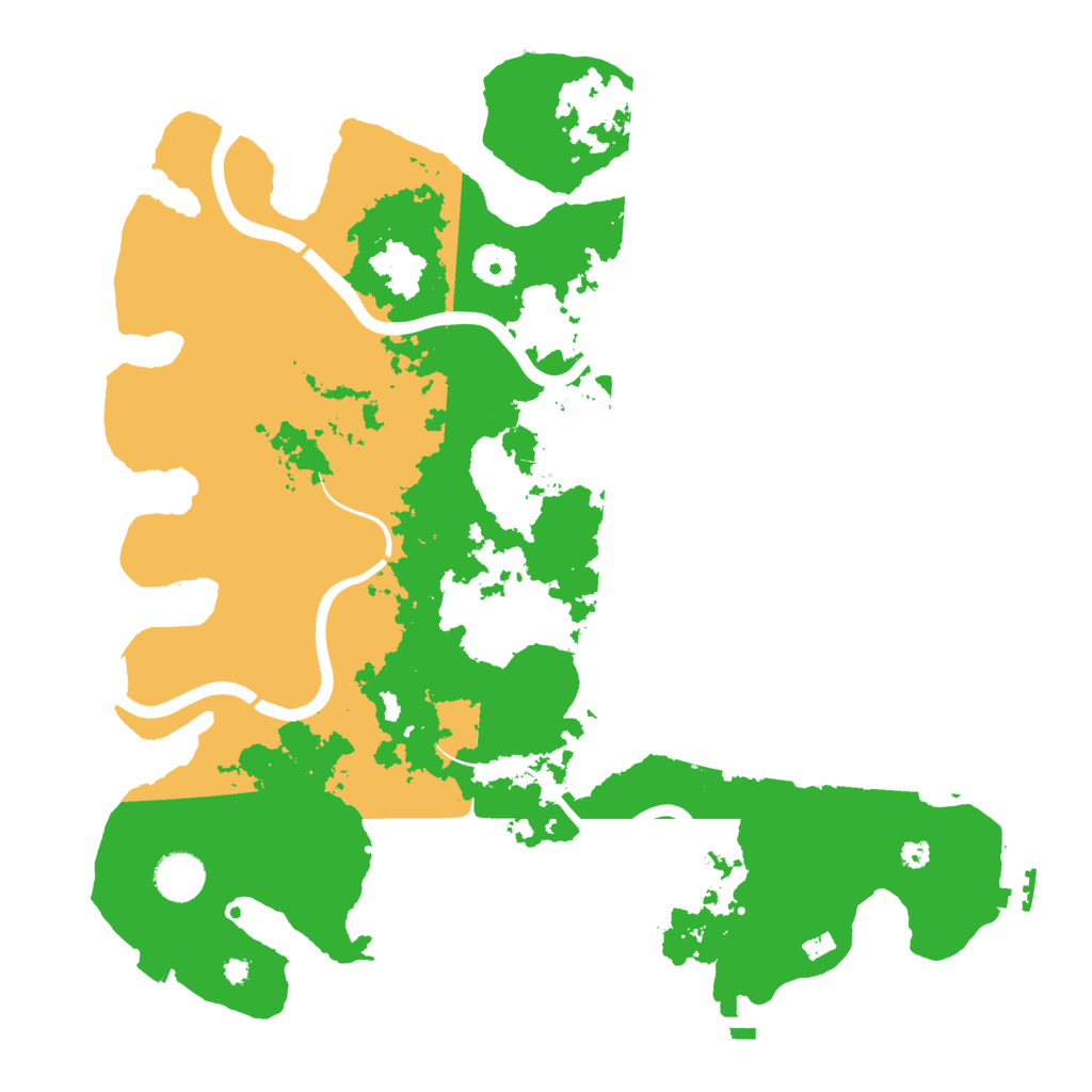 Biome Rust Map: Procedural Map, Size: 3850, Seed: 171753888