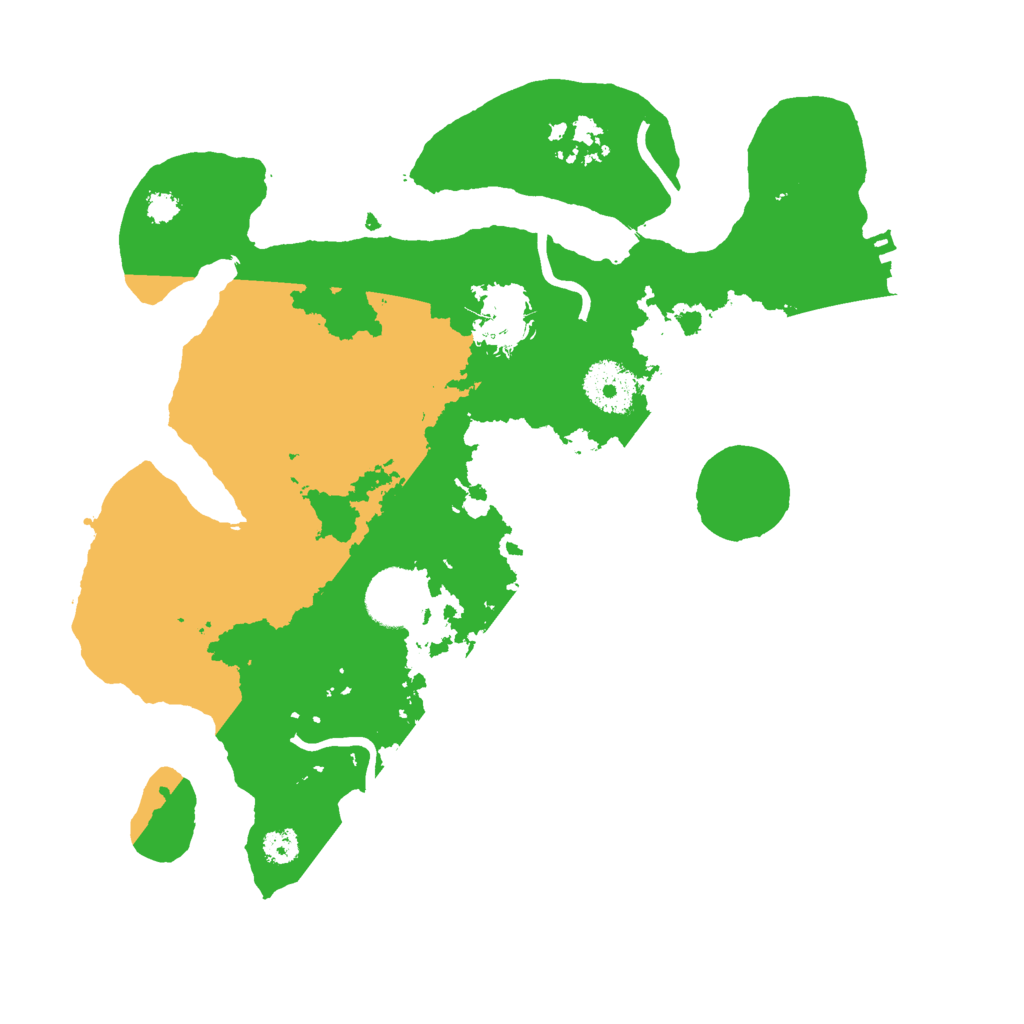 Biome Rust Map: Procedural Map, Size: 3000, Seed: 789903880