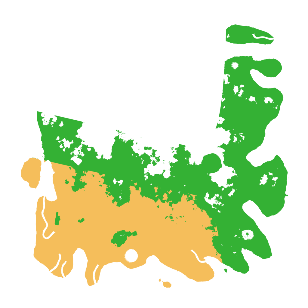 Biome Rust Map: Procedural Map, Size: 4200, Seed: 53216114