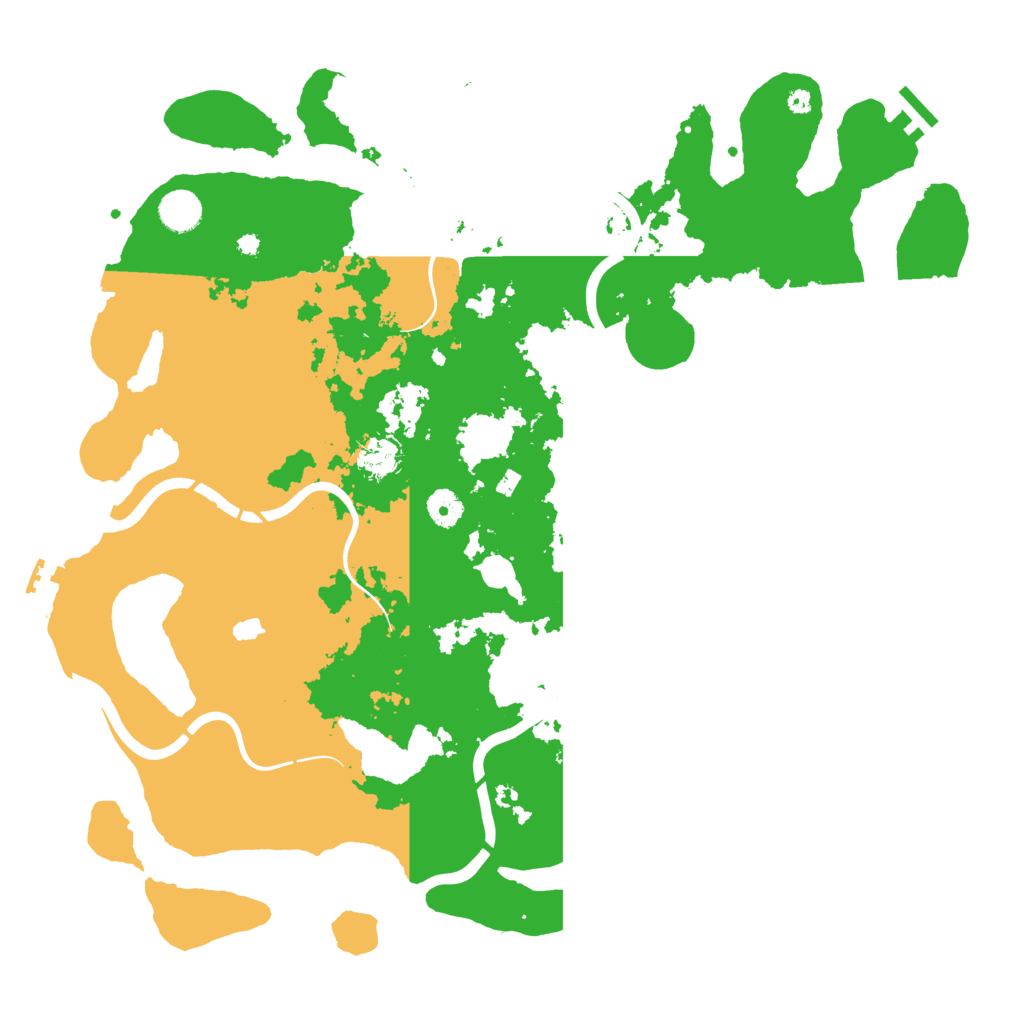 Biome Rust Map: Procedural Map, Size: 4250, Seed: 800750354