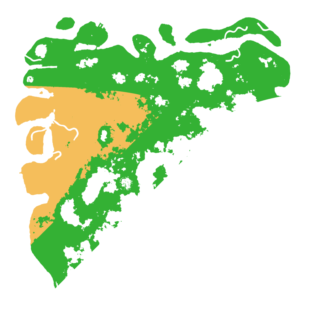 Biome Rust Map: Procedural Map, Size: 5000, Seed: 22542036