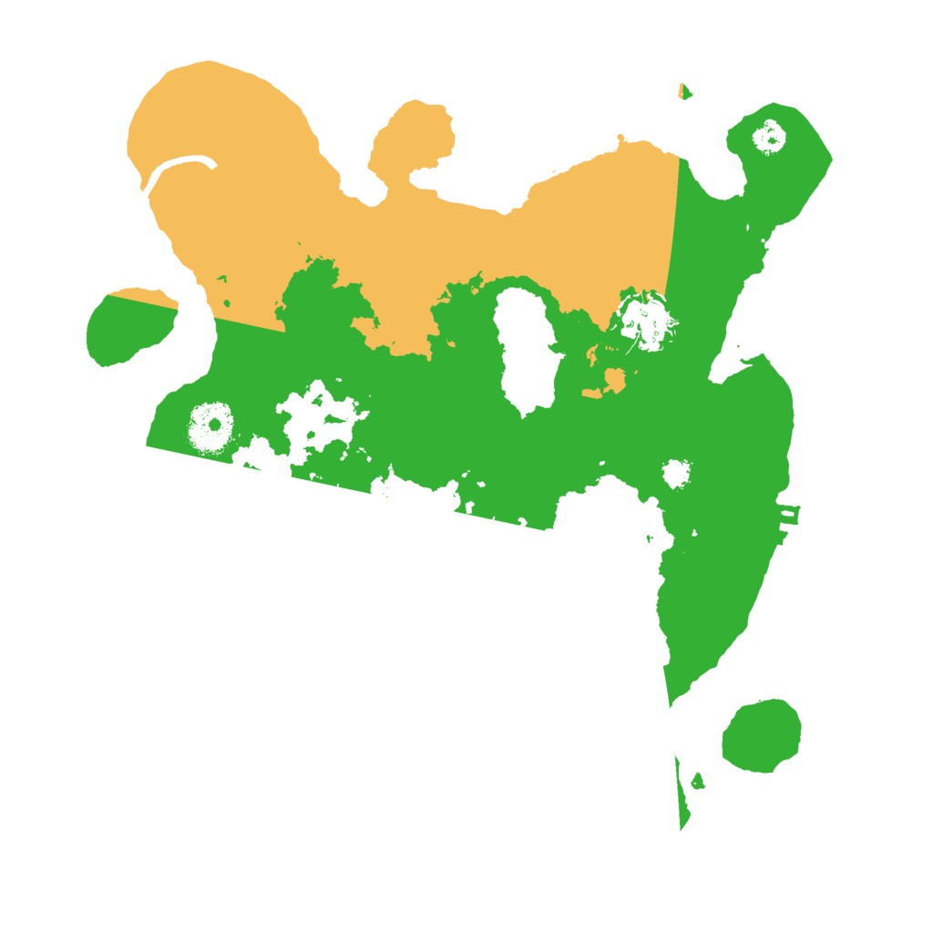 Biome Rust Map: Procedural Map, Size: 3000, Seed: 862032