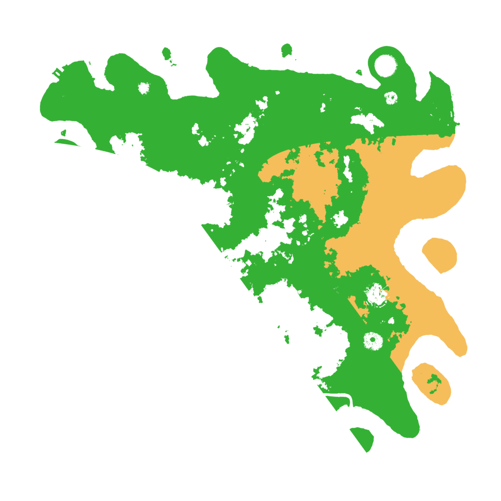 Biome Rust Map: Procedural Map, Size: 4000, Seed: 79005371