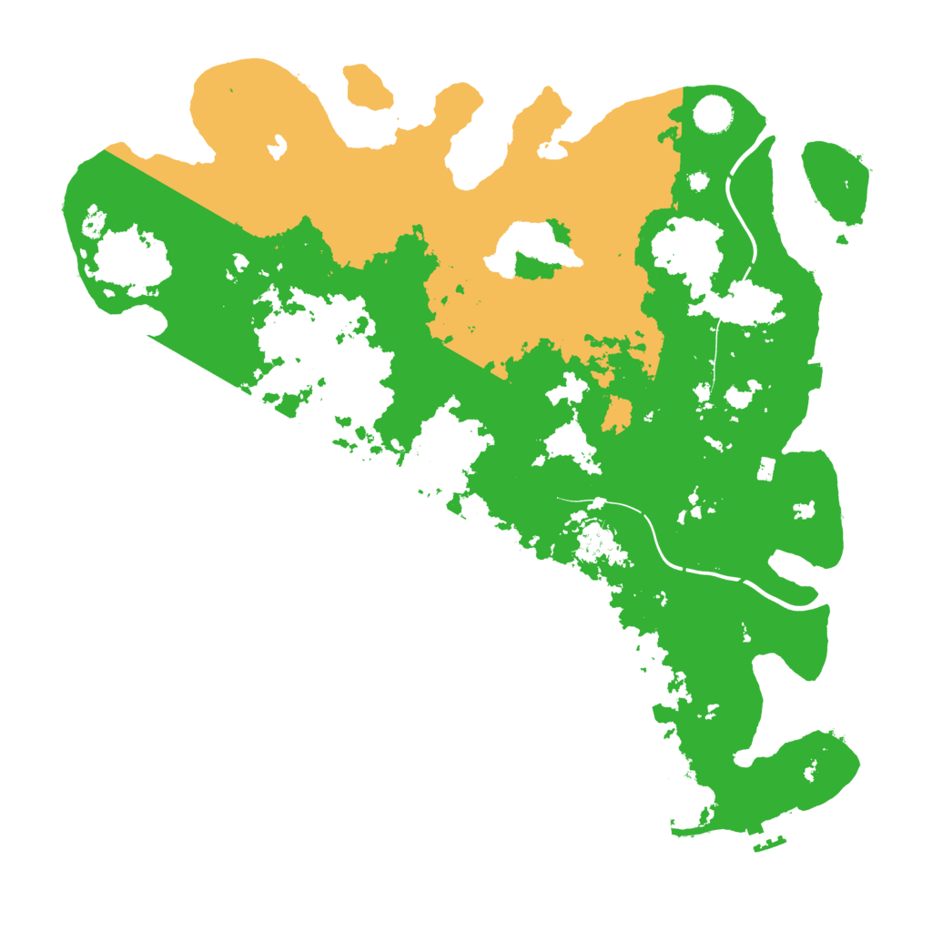 Biome Rust Map: Procedural Map, Size: 4250, Seed: 224008654