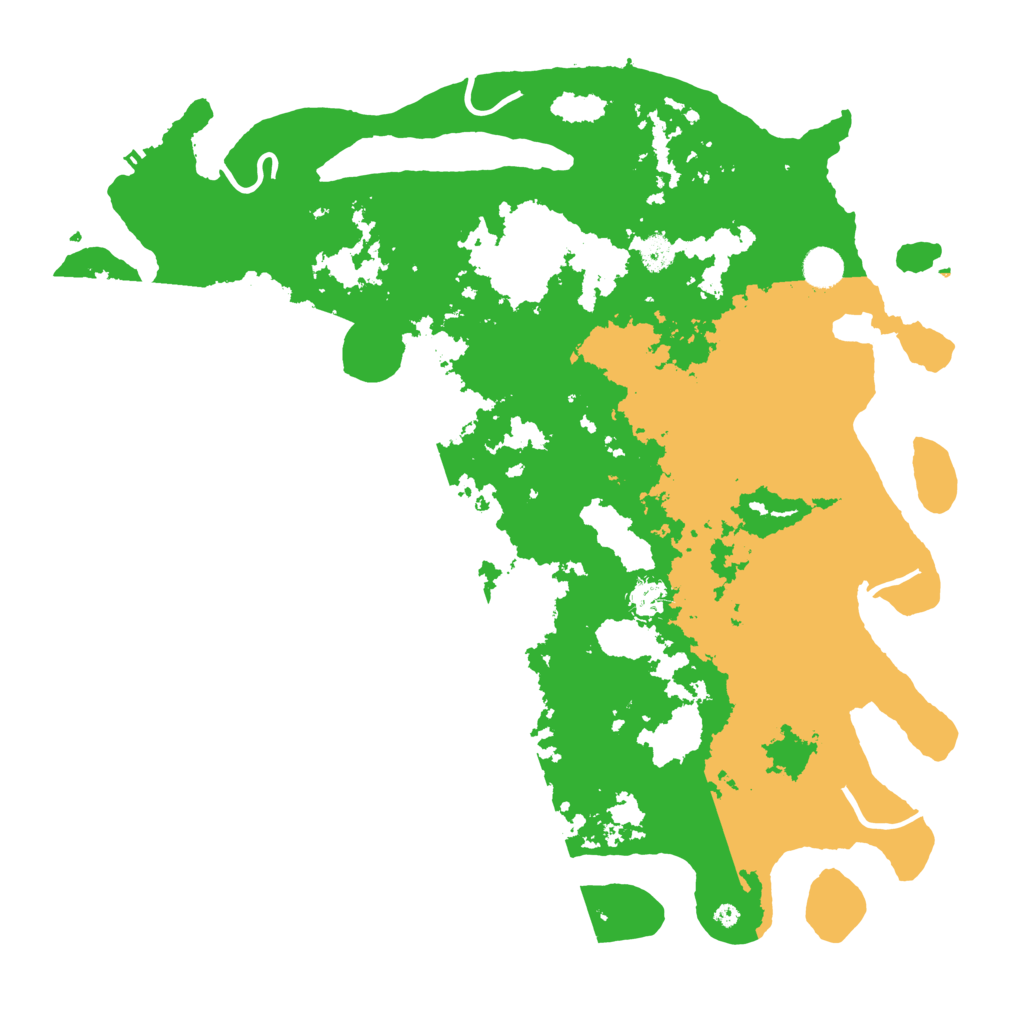 Biome Rust Map: Procedural Map, Size: 4500, Seed: 161623427