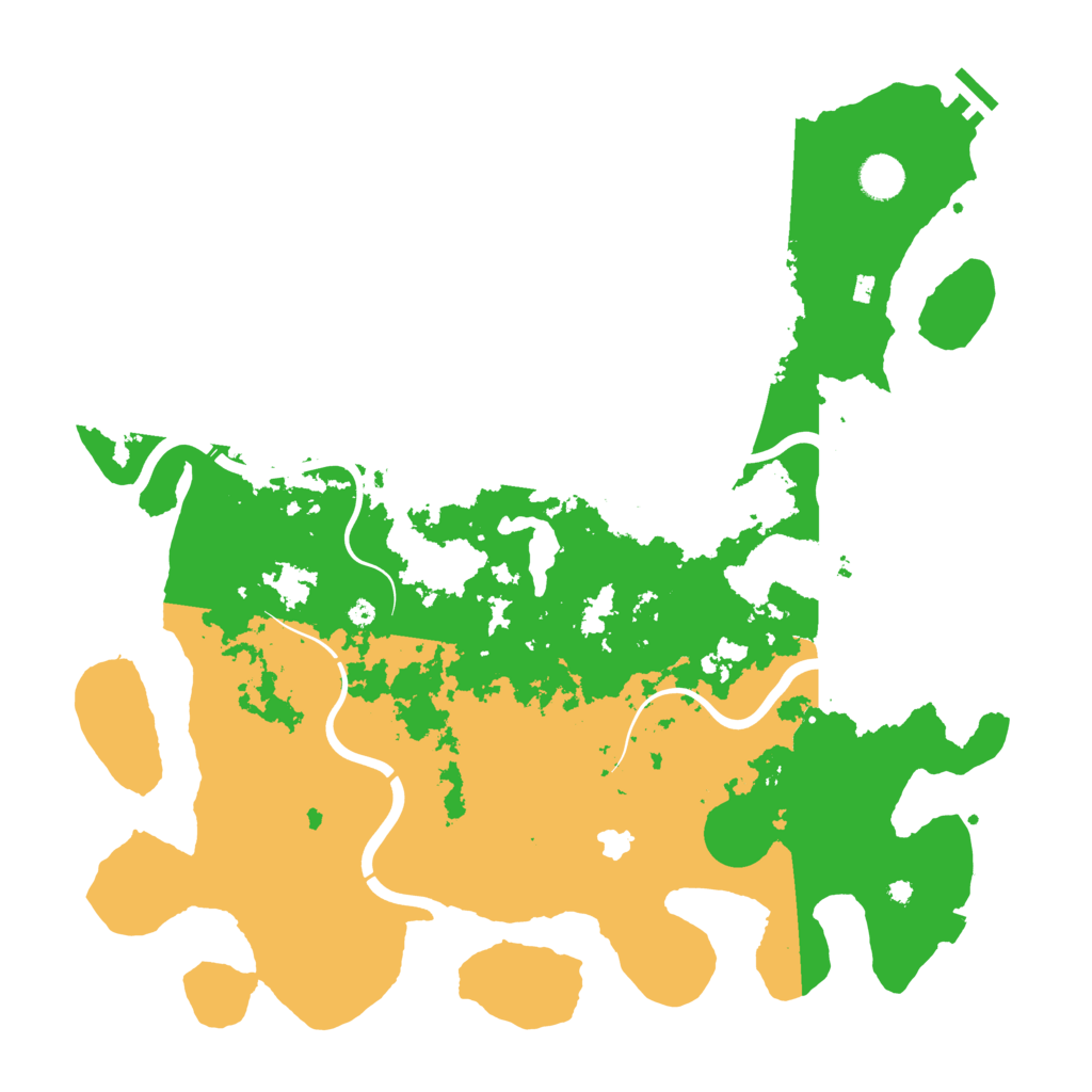Biome Rust Map: Procedural Map, Size: 4250, Seed: 2132819888