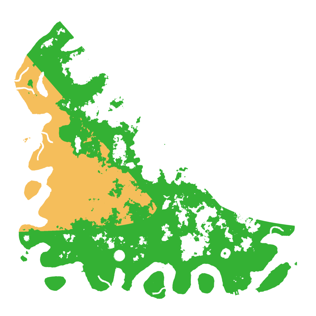 Biome Rust Map: Procedural Map, Size: 5000, Seed: 133244394