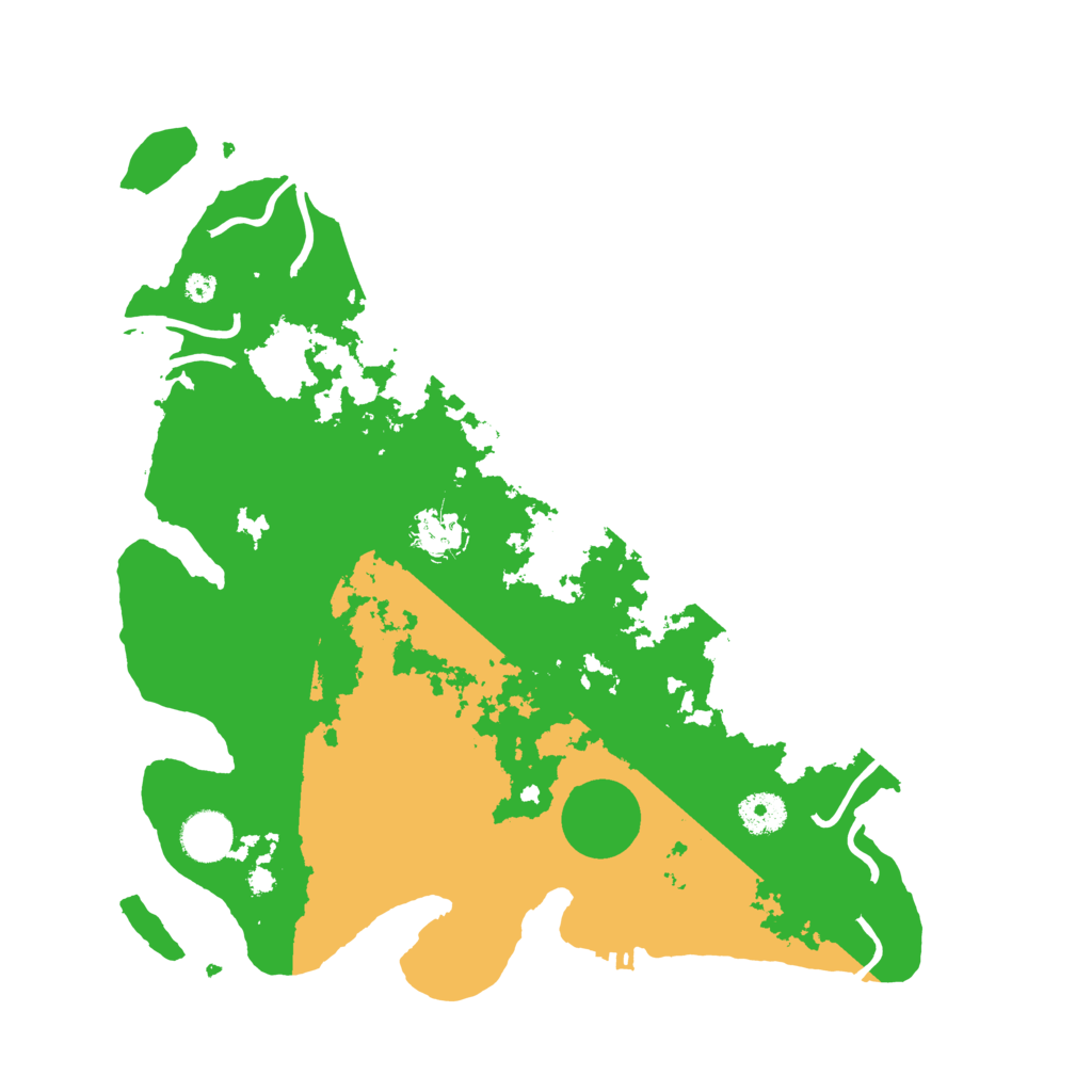 Biome Rust Map: Procedural Map, Size: 3700, Seed: 949284058