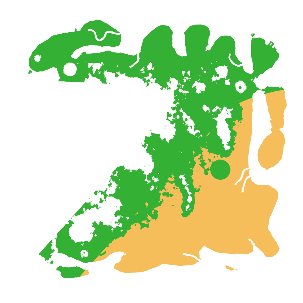 Biome Rust Map: Procedural Map, Size: 4000, Seed: 587934298