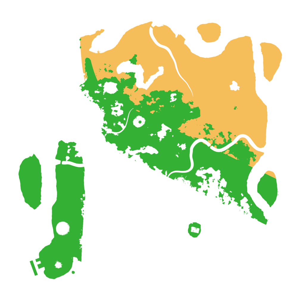 Biome Rust Map: Procedural Map, Size: 4000, Seed: 700333207