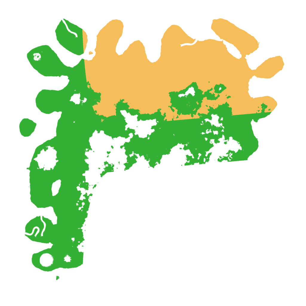 Biome Rust Map: Procedural Map, Size: 4000, Seed: 256222953