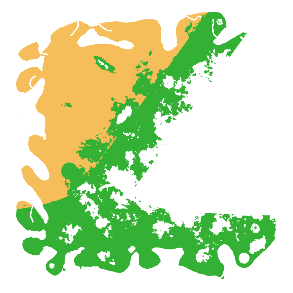 Biome Rust Map: Procedural Map, Size: 4800, Seed: 1442052402