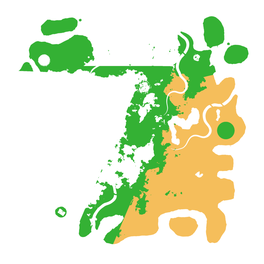 Biome Rust Map: Procedural Map, Size: 4000, Seed: 738635