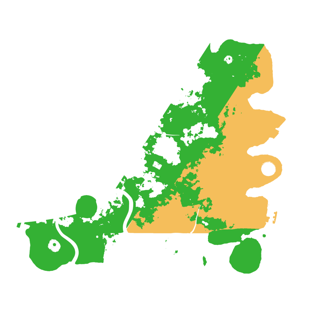 Biome Rust Map: Procedural Map, Size: 3850, Seed: 447108355