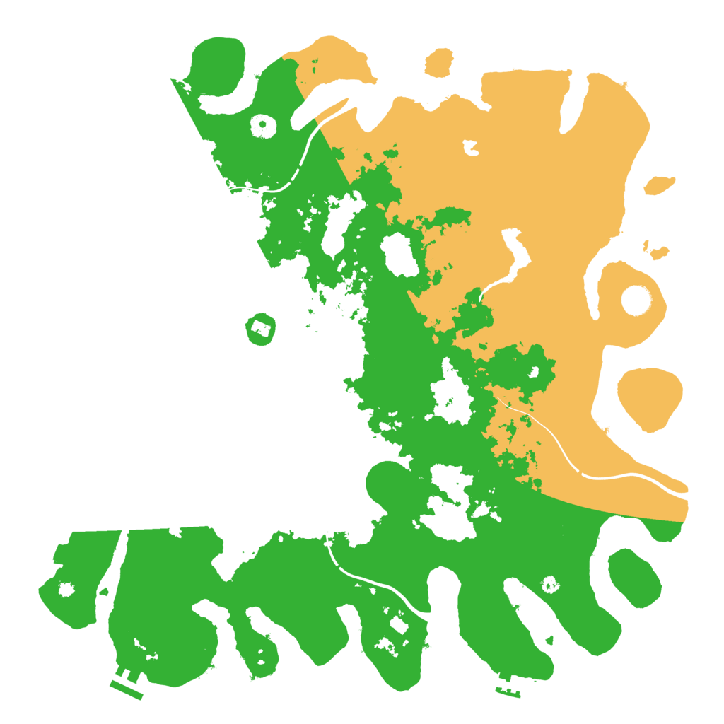 Biome Rust Map: Procedural Map, Size: 4250, Seed: 2135148248