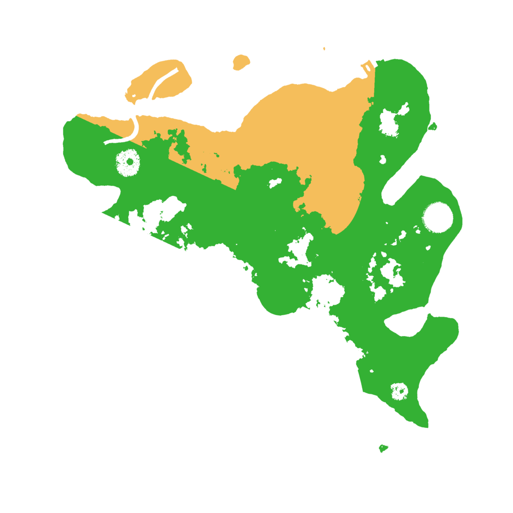 Biome Rust Map: Procedural Map, Size: 3000, Seed: 1306623220