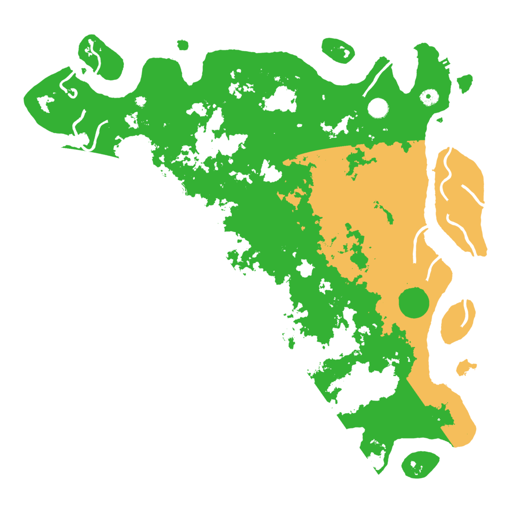 Biome Rust Map: Procedural Map, Size: 4500, Seed: 710