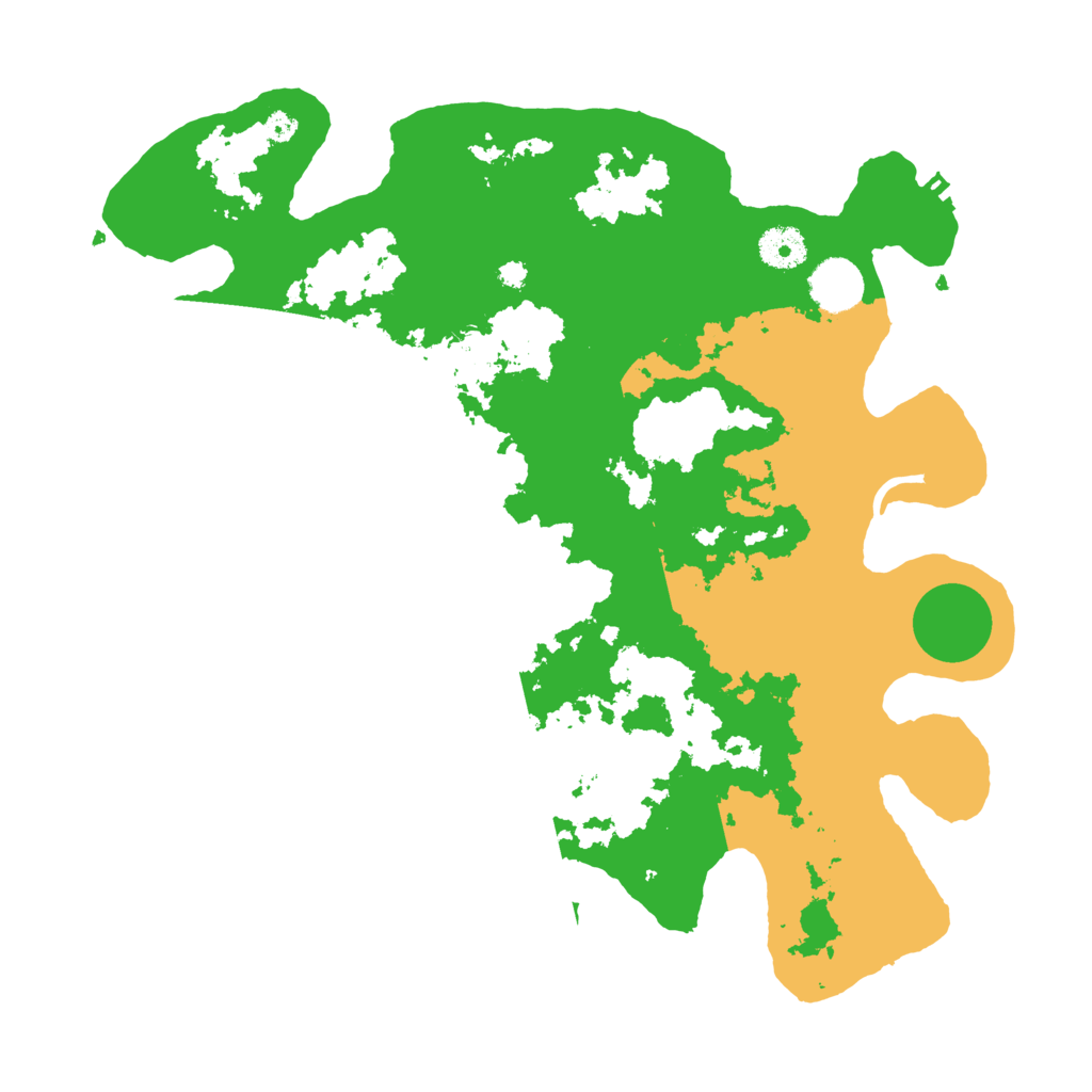 Biome Rust Map: Procedural Map, Size: 3650, Seed: 2229