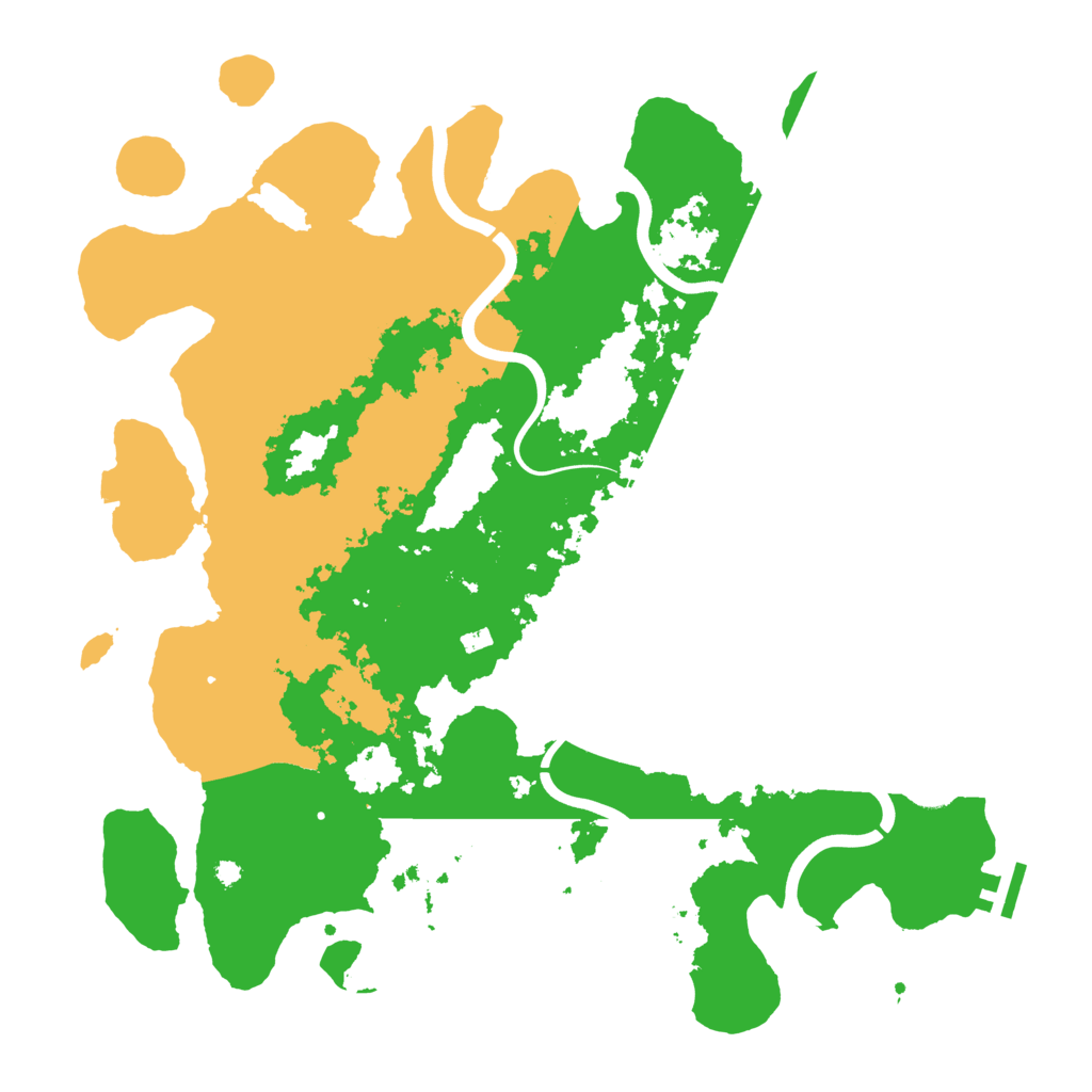 Biome Rust Map: Procedural Map, Size: 3925, Seed: 335115033