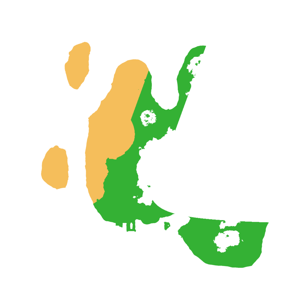 Biome Rust Map: Procedural Map, Size: 2000, Seed: 506910731