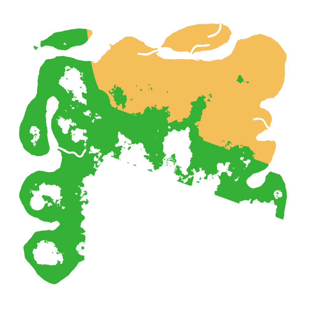 Biome Rust Map: Procedural Map, Size: 3800, Seed: 2065492879