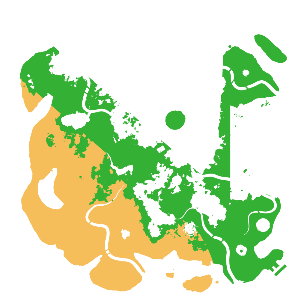 Biome Rust Map: Procedural Map, Size: 4250, Seed: 1008118169