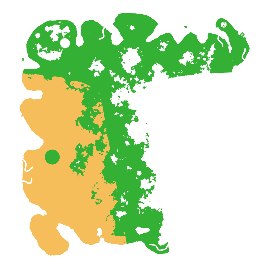 Biome Rust Map: Procedural Map, Size: 4800, Seed: 1601485017