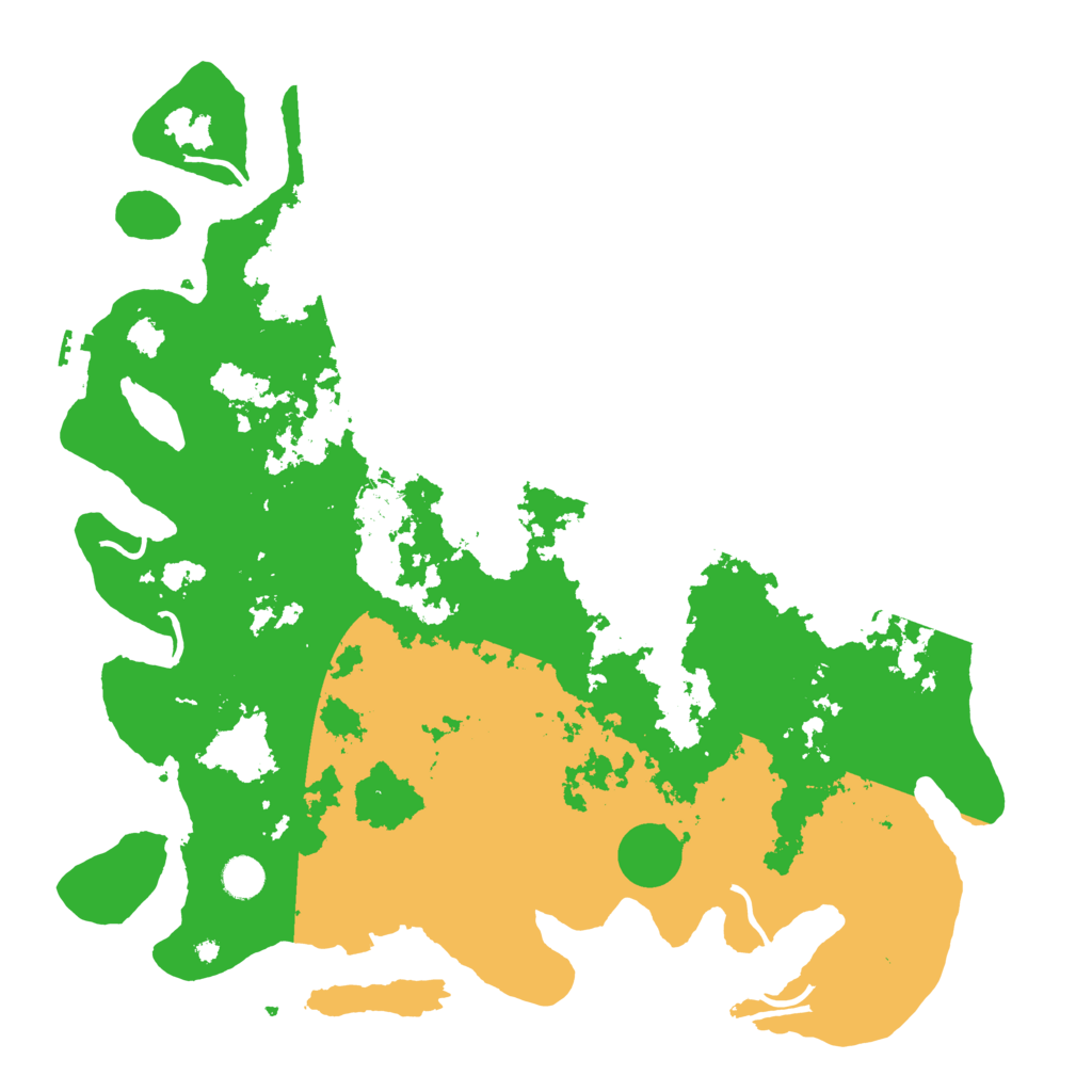Biome Rust Map: Procedural Map, Size: 4500, Seed: 3168754