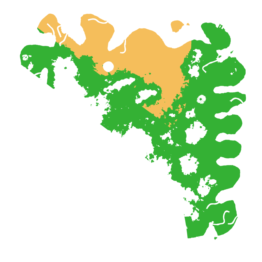 Biome Rust Map: Procedural Map, Size: 4500, Seed: 60882