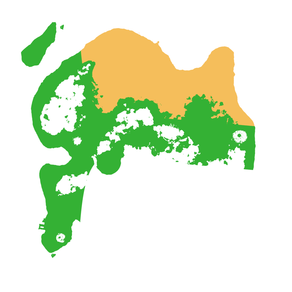 Biome Rust Map: Procedural Map, Size: 3300, Seed: 660933360