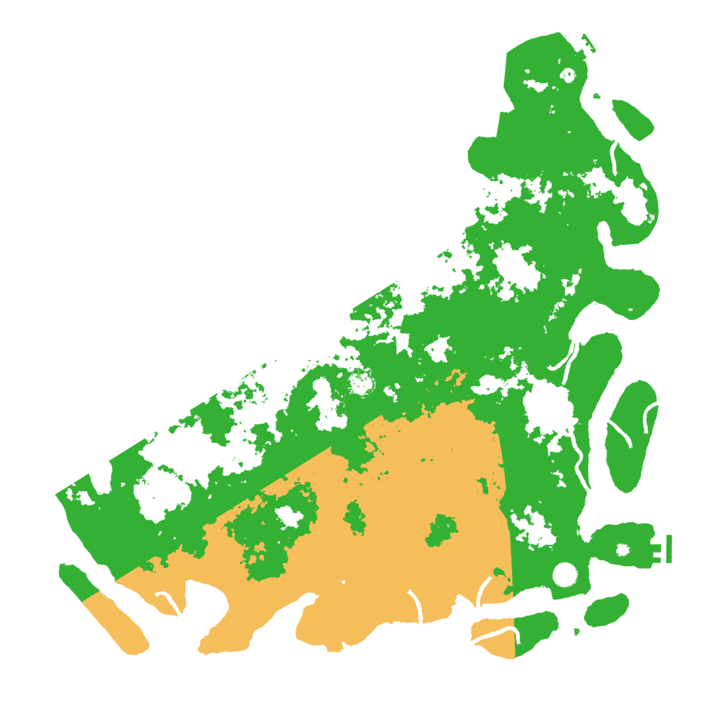 Biome Rust Map: Procedural Map, Size: 5000, Seed: 1337820
