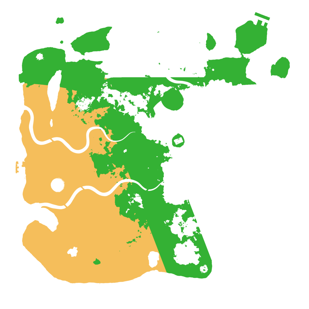 Biome Rust Map: Procedural Map, Size: 4000, Seed: 1989480785