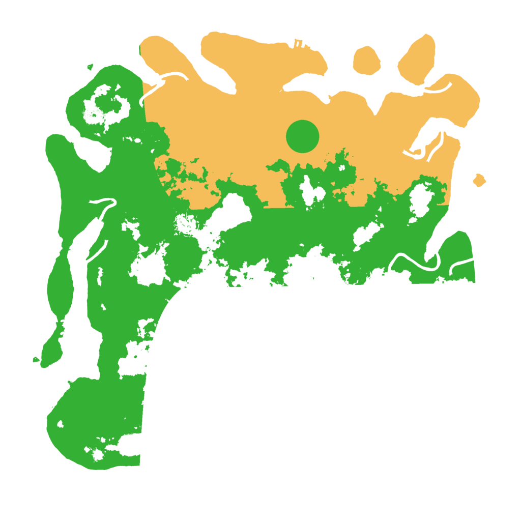 Biome Rust Map: Procedural Map, Size: 4150, Seed: 277849926