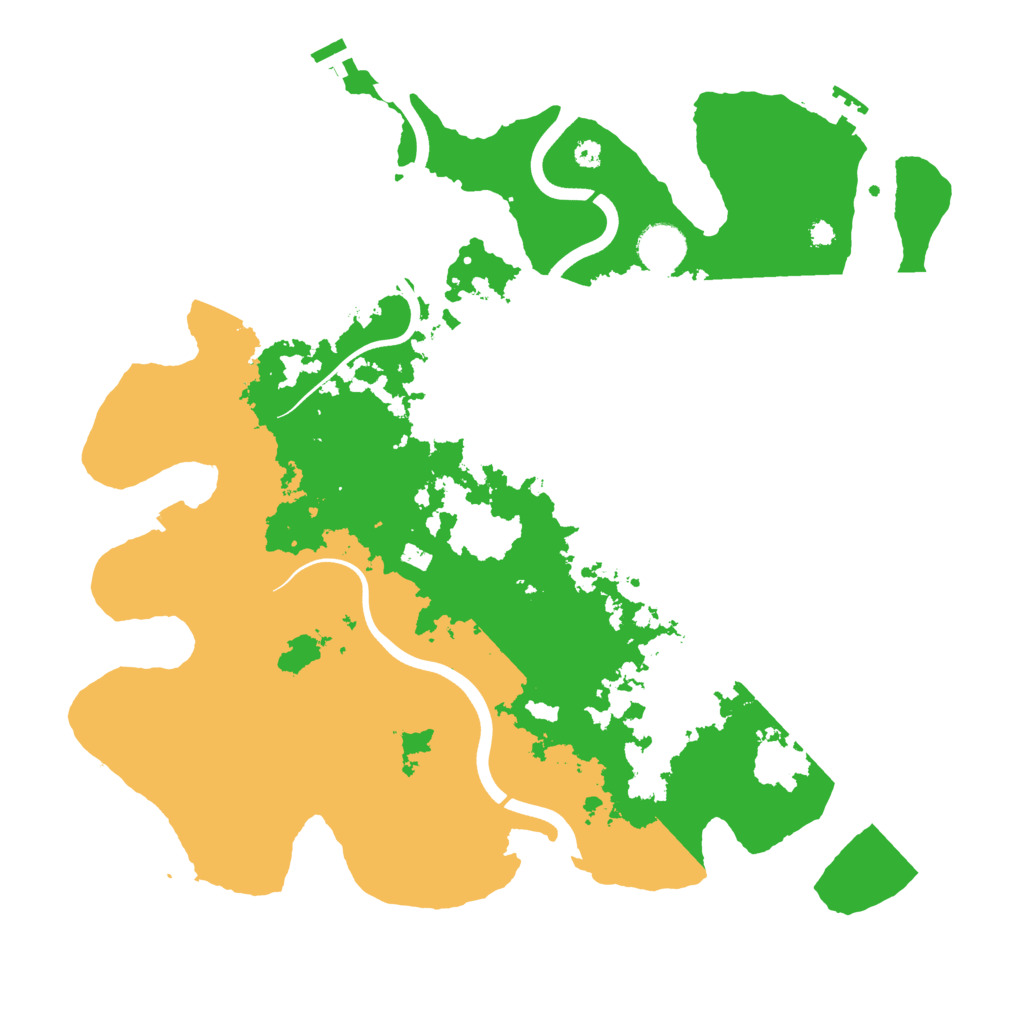 Biome Rust Map: Procedural Map, Size: 3750, Seed: 988527311