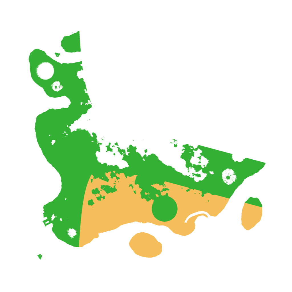 Biome Rust Map: Procedural Map, Size: 3000, Seed: 6829547