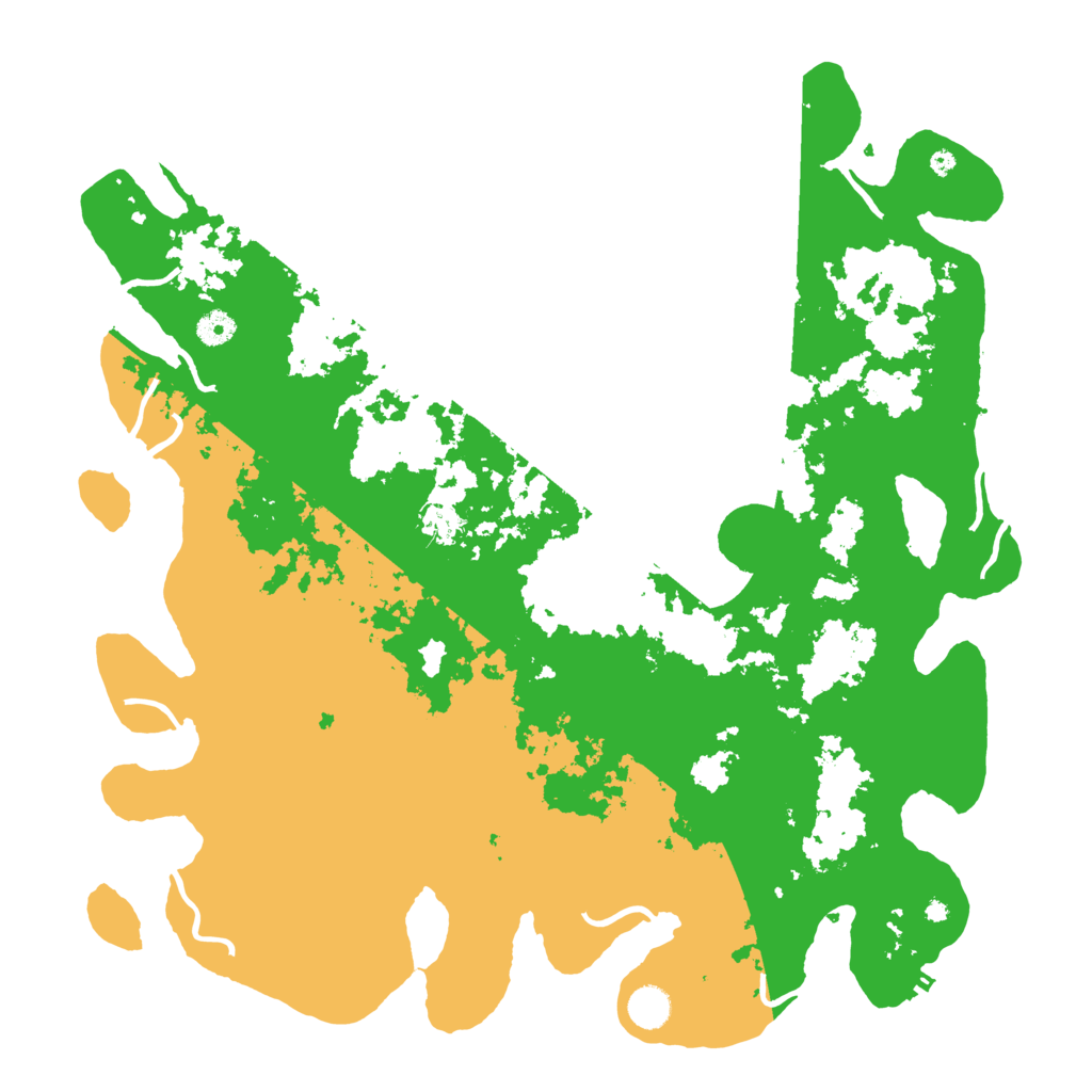 Biome Rust Map: Procedural Map, Size: 4500, Seed: 720421496