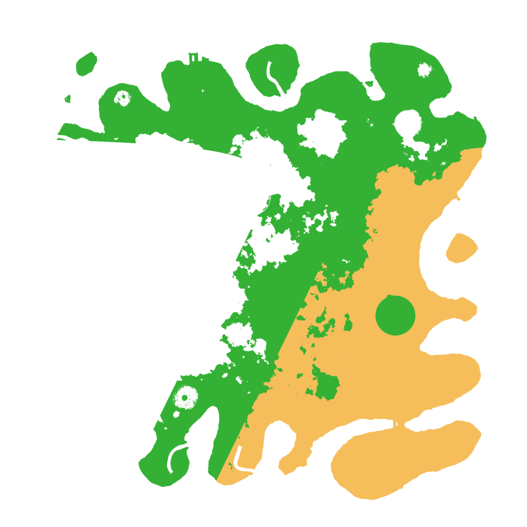 Biome Rust Map: Procedural Map, Size: 3500, Seed: 1222673695