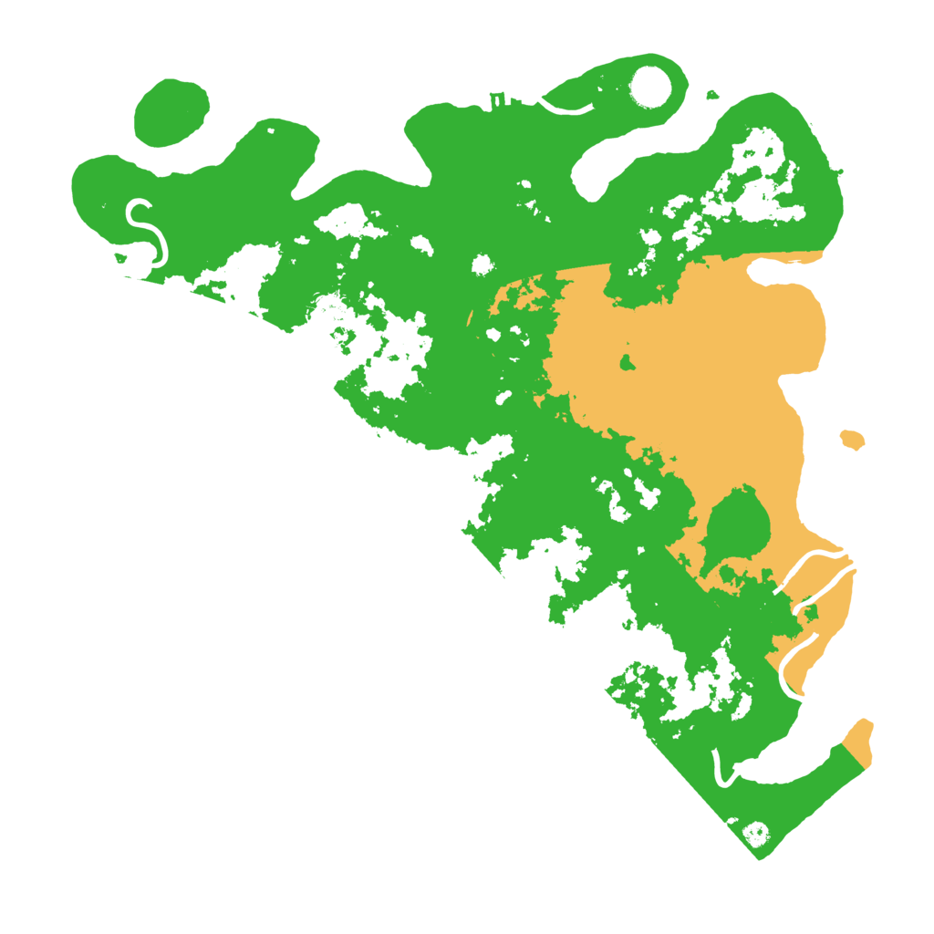 Biome Rust Map: Procedural Map, Size: 4000, Seed: 9512