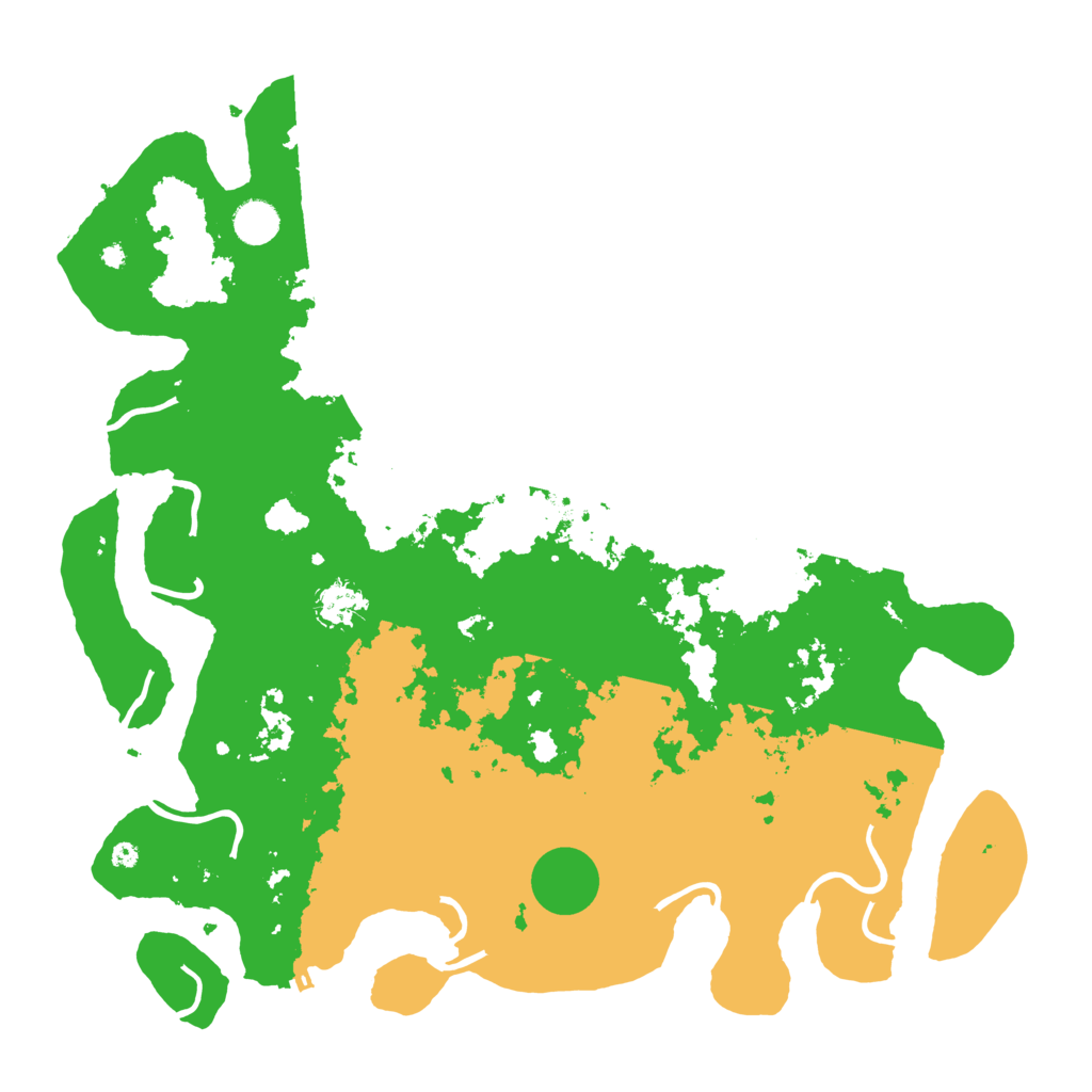 Biome Rust Map: Procedural Map, Size: 4250, Seed: 30405