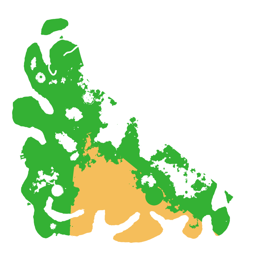 Biome Rust Map: Procedural Map, Size: 3950, Seed: 1361321178