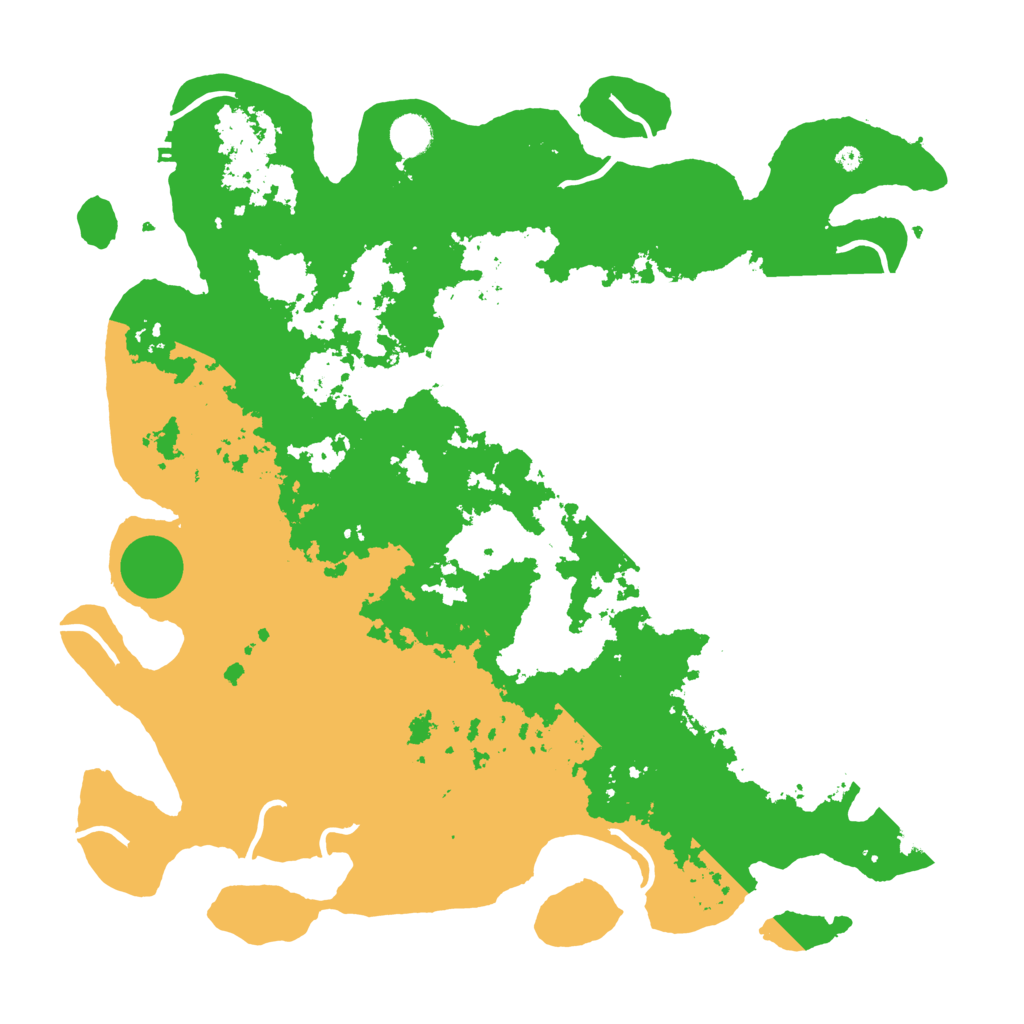 Biome Rust Map: Procedural Map, Size: 4300, Seed: 498947003