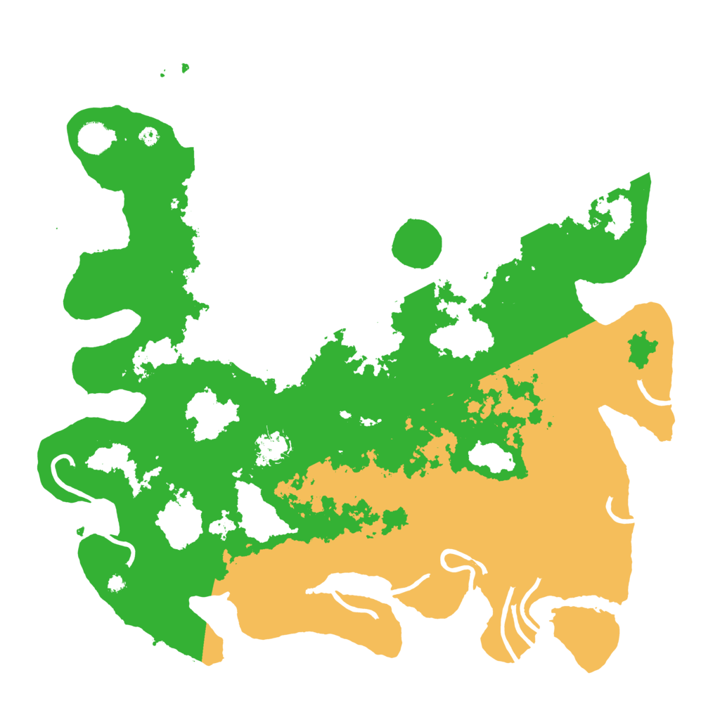 Biome Rust Map: Procedural Map, Size: 4000, Seed: 12790