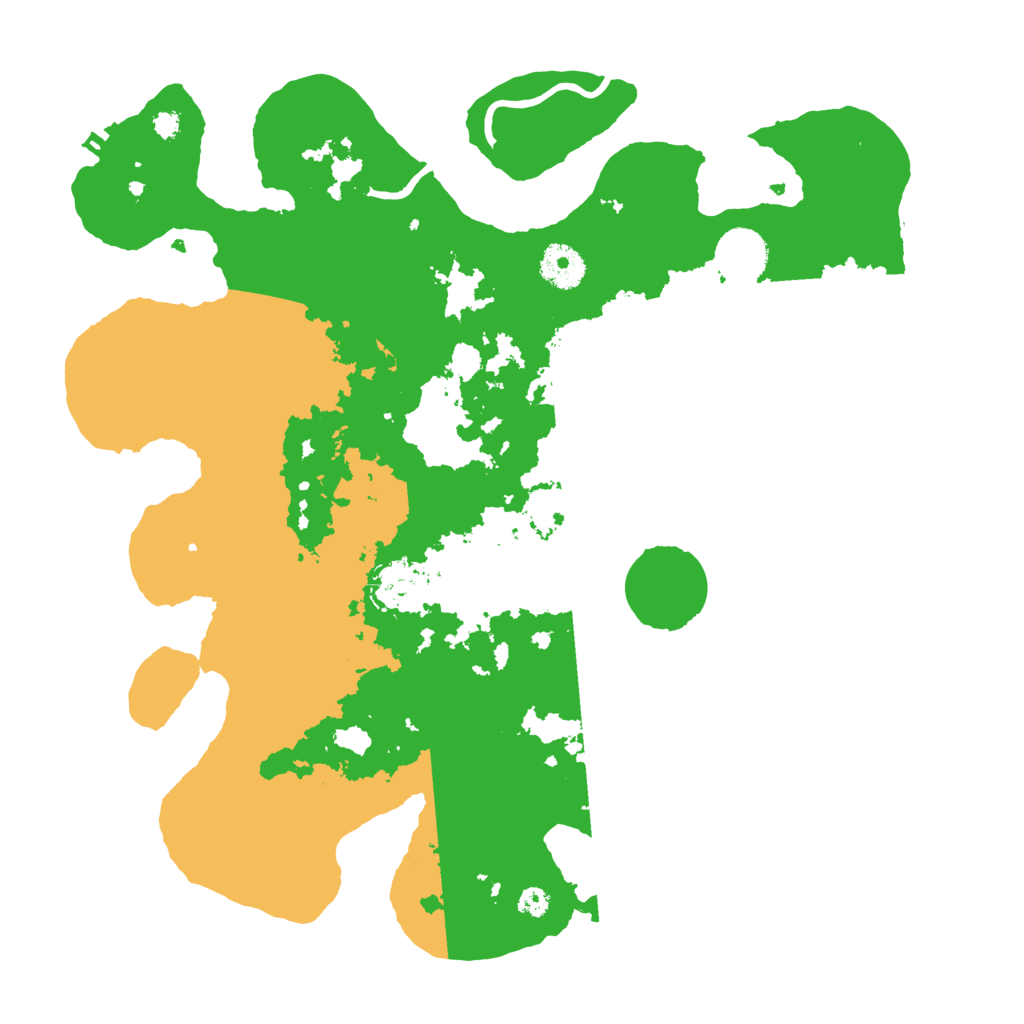 Biome Rust Map: Procedural Map, Size: 3500, Seed: 4512