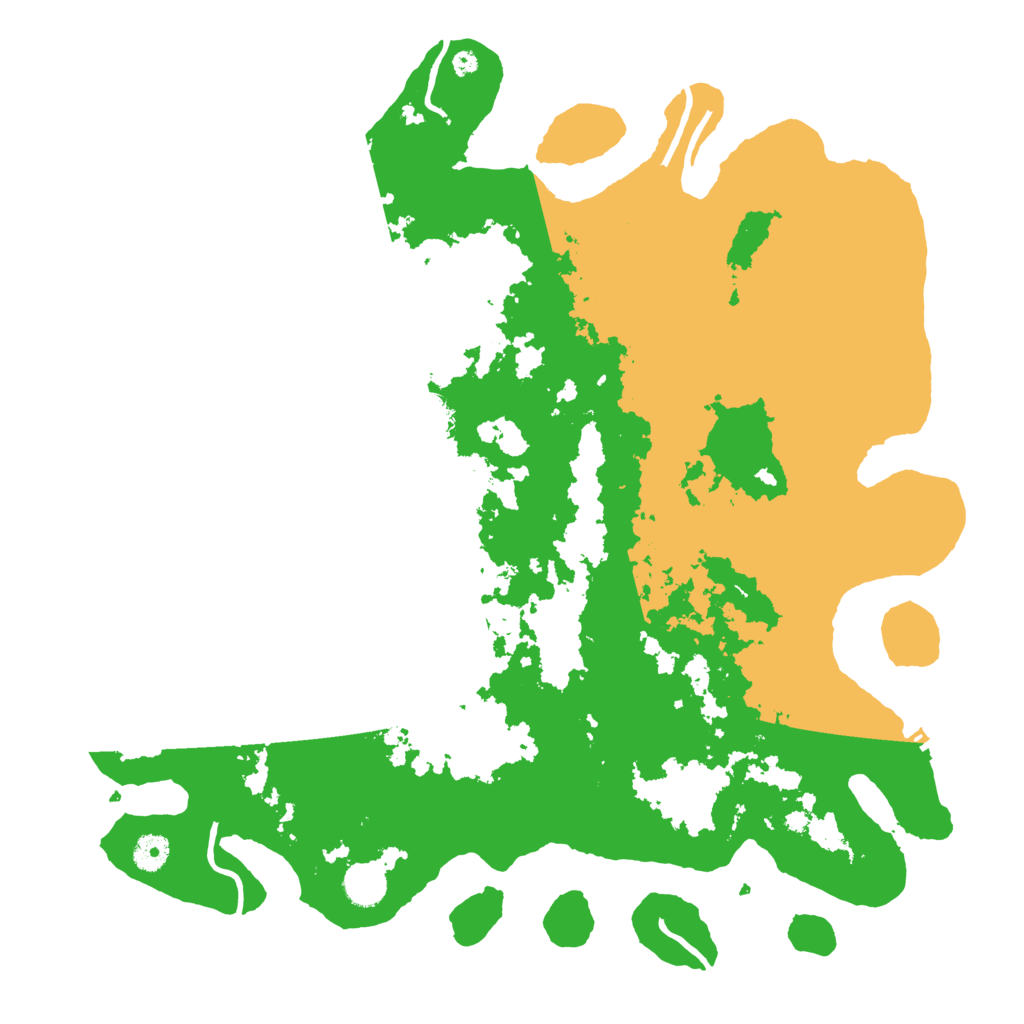Biome Rust Map: Procedural Map, Size: 4250, Seed: 18525
