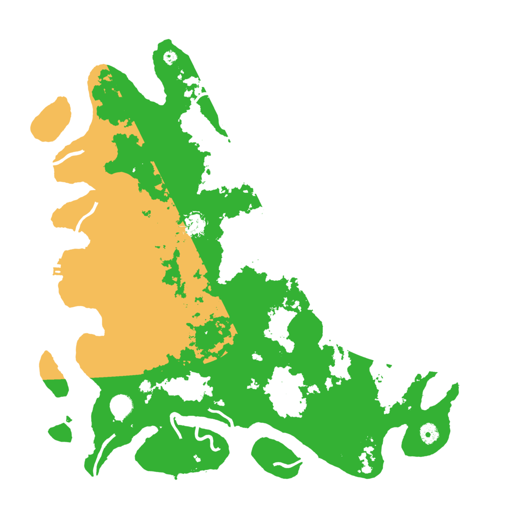 Biome Rust Map: Procedural Map, Size: 4000, Seed: 335165