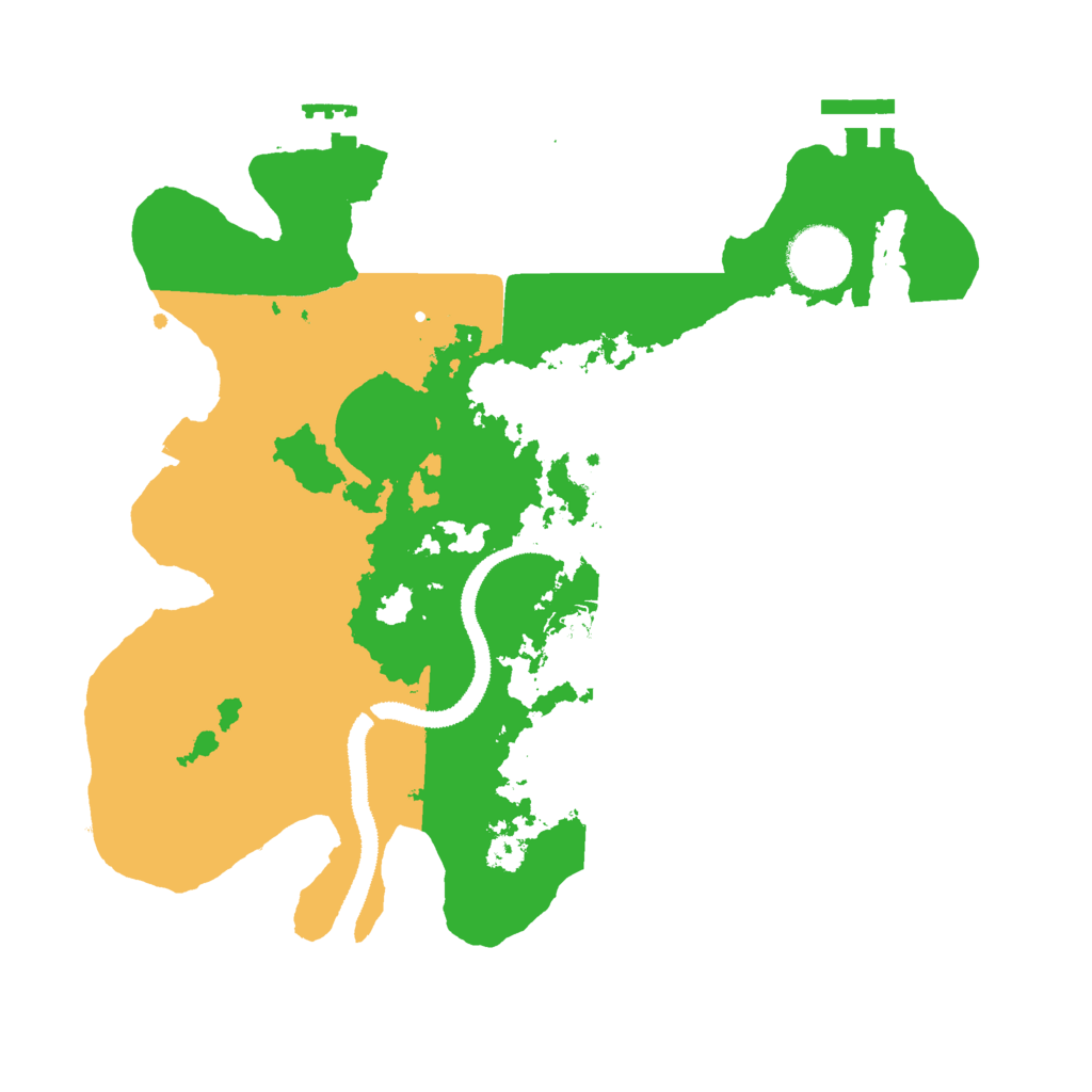 Biome Rust Map: Procedural Map, Size: 3000, Seed: 1693867973