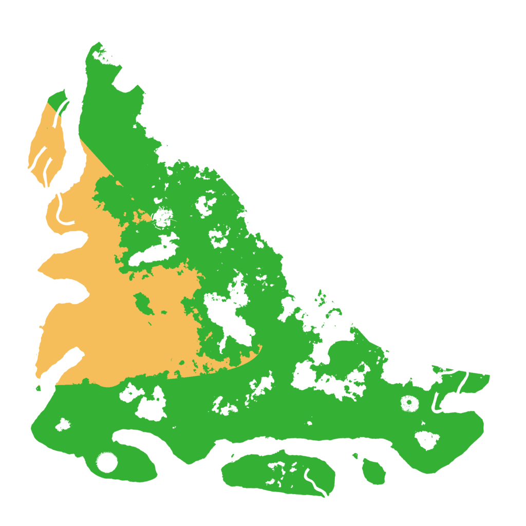 Biome Rust Map: Procedural Map, Size: 4500, Seed: 1698897097