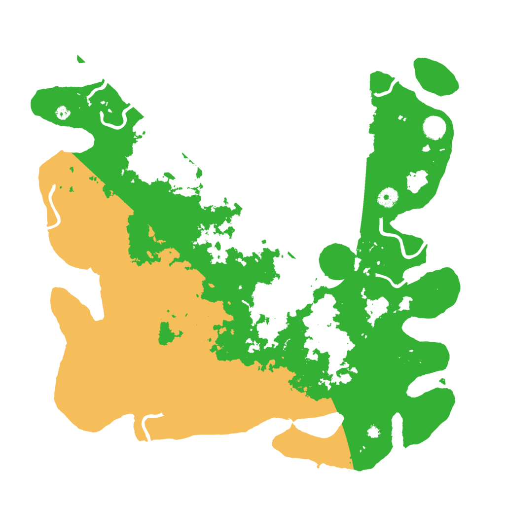 Biome Rust Map: Procedural Map, Size: 3850, Seed: 489618376