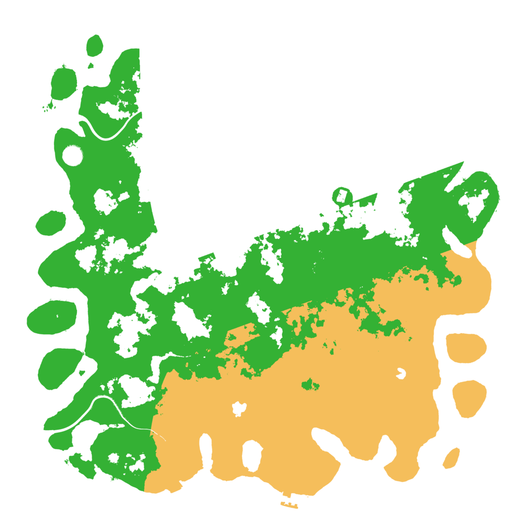 Biome Rust Map: Procedural Map, Size: 4500, Seed: 972083649