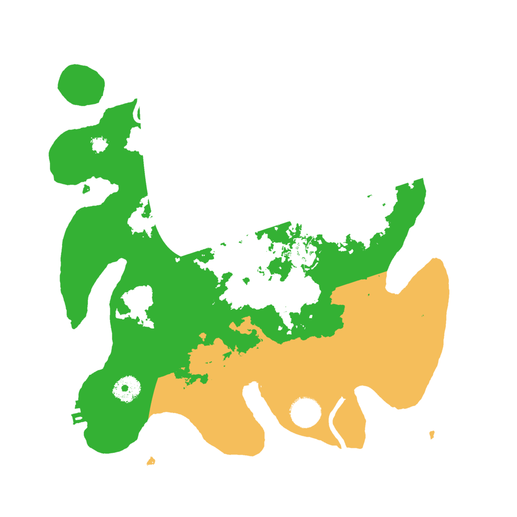 Biome Rust Map: Procedural Map, Size: 3000, Seed: 52771